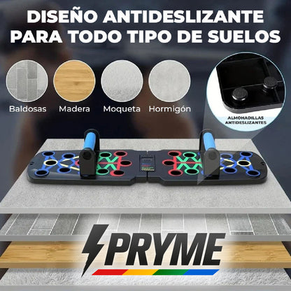 Pryme™ - Tabla Profesional para Flexiones de Brazos