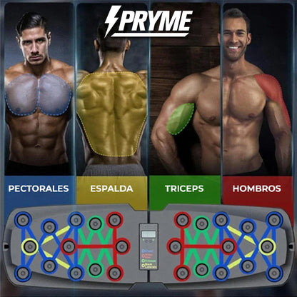 Pryme™ - Tabla Profesional para Flexiones de Brazos