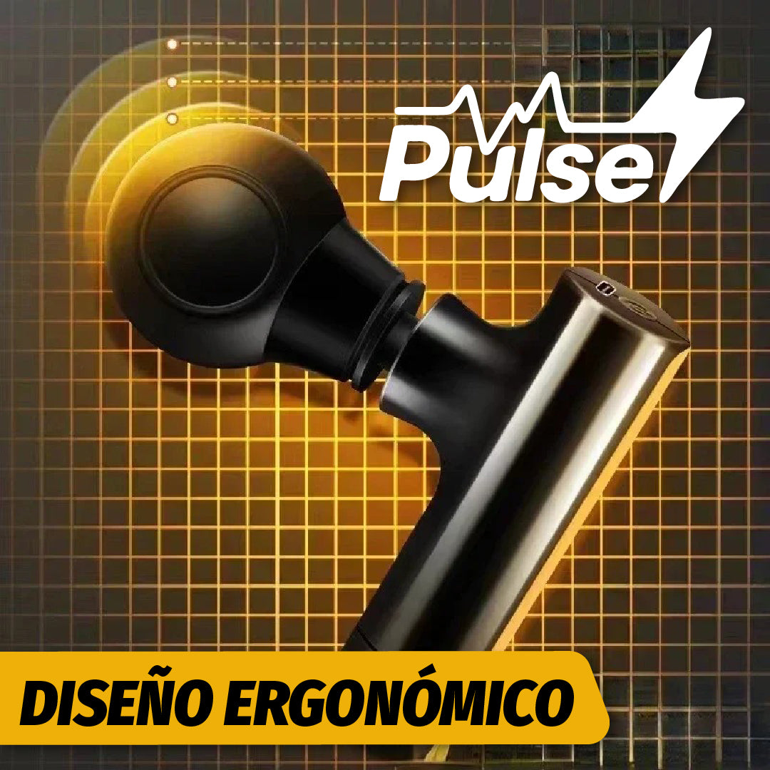 Pulse™ - Pistola Masajeadora Muscular Portátil
