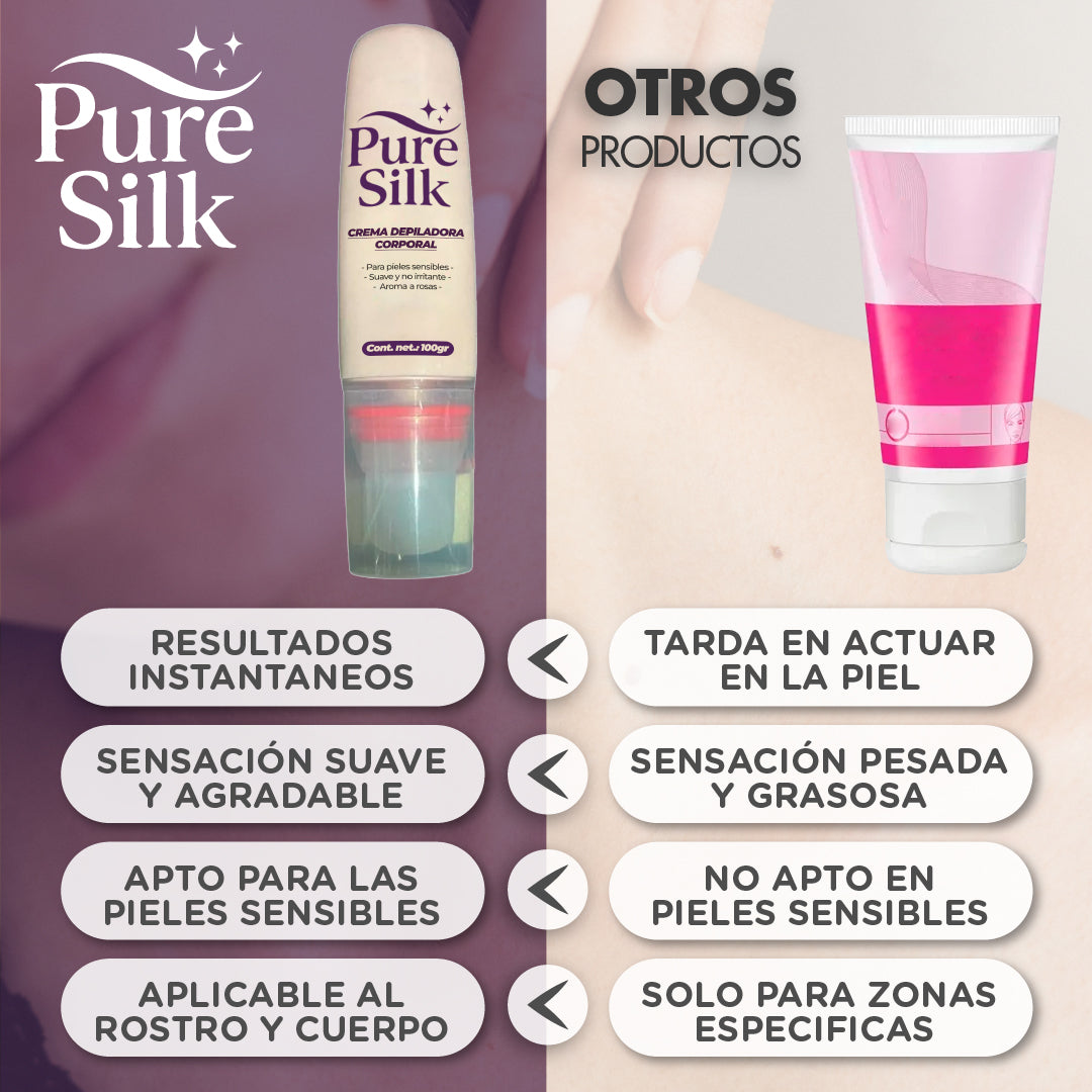Pure Silk™ - Crema depilatoria unisex