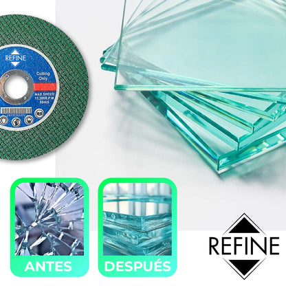 Refine™ - Disco de Corte para Vidrio