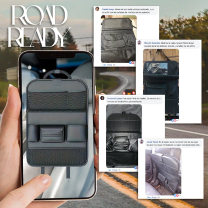 RoadReady™ - Organizador Para Asiento Trasero de Auto