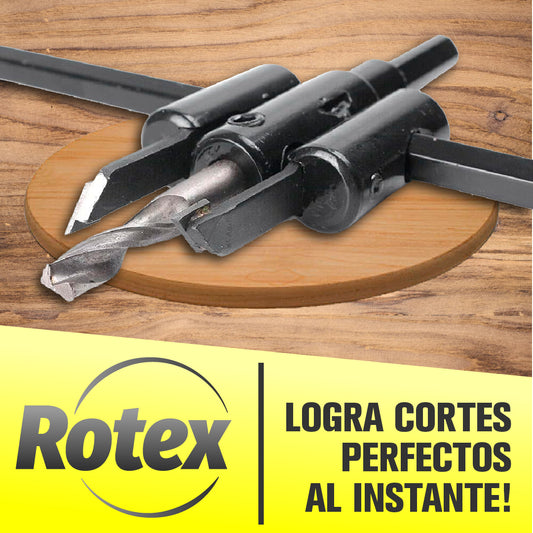 Rotex™ - Adaptador de Taladro para Cortes Circulares