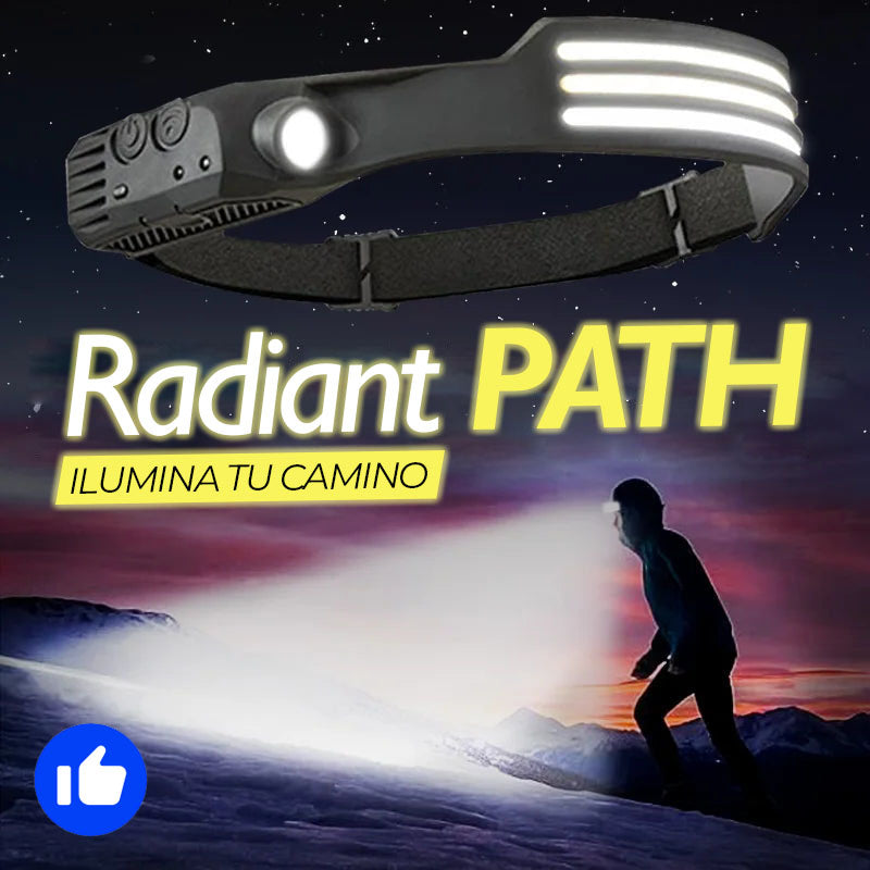 RadiantPath™ - Linterna para cabeza LED