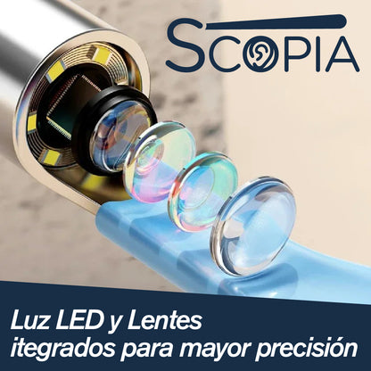 Scopia™ - Limpiador de Oídos Con Camara y Luz LED Integrada