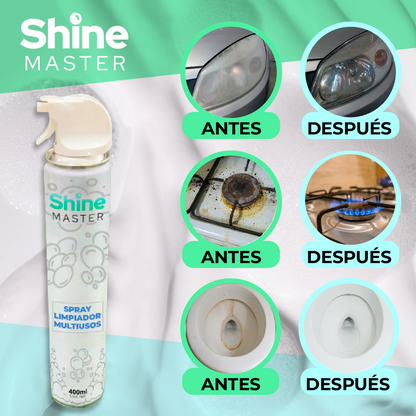 ShineMaster™ - Spray Limpiador Multiusos