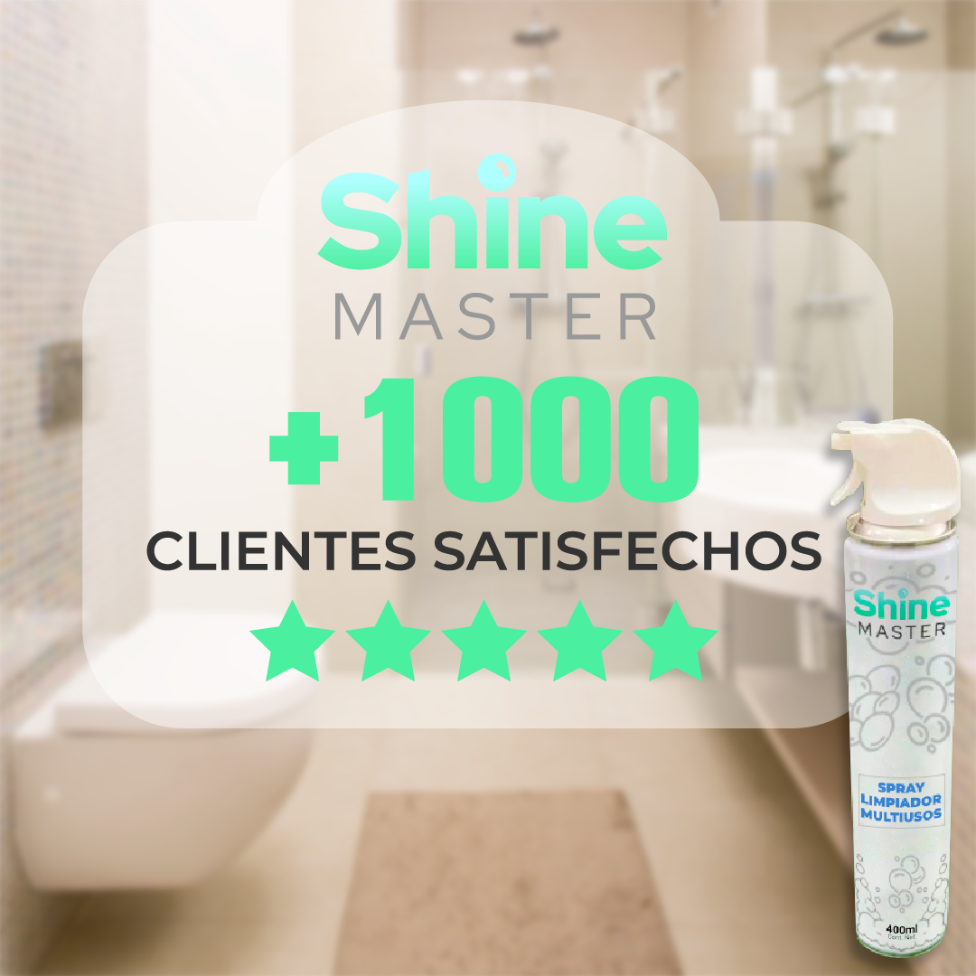 ShineMaster™ - Spray Limpiador Multiusos