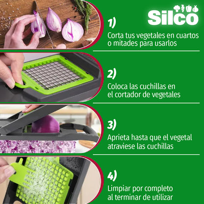 Silco™ - Cortador de Verduras Multifuncional