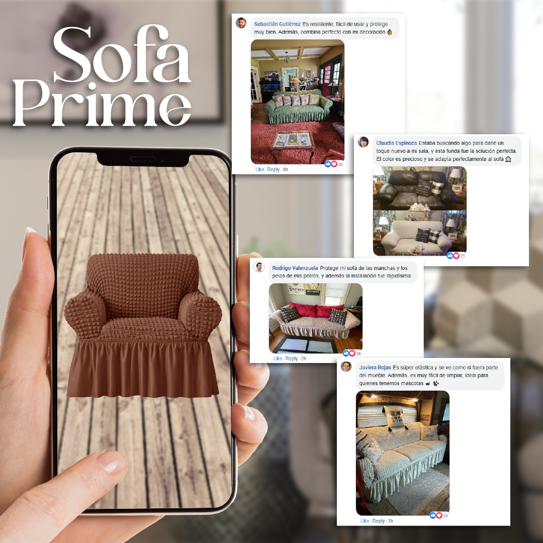 SofaPrime™ - Protector para Sillones