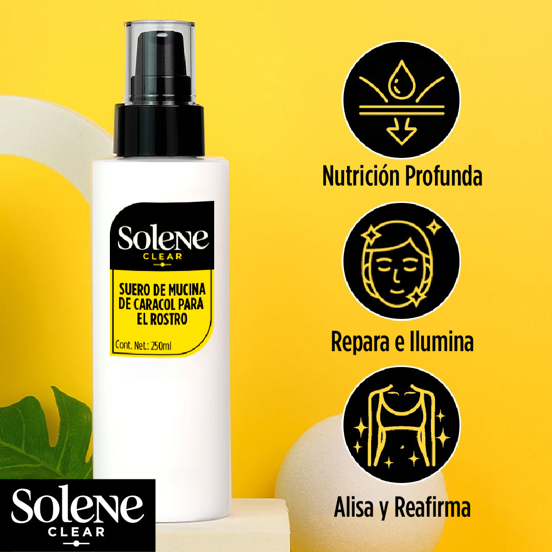 Solene Clear™ - Serum de Baba de Caracol