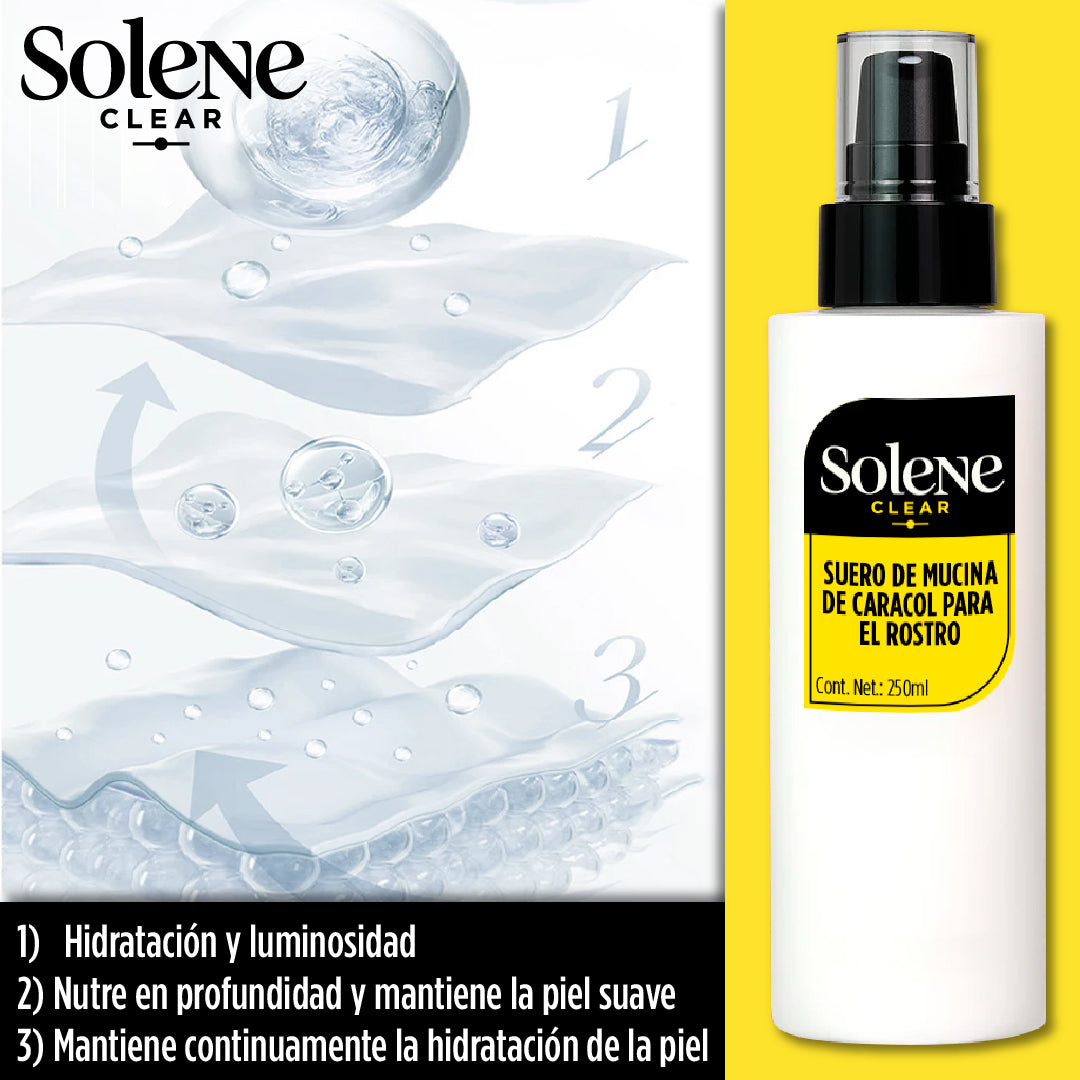 Solene Clear™ - Serum de Baba de Caracol