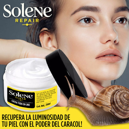 Solene Repair™ - Crema Hidratante con Mucina de Caracol