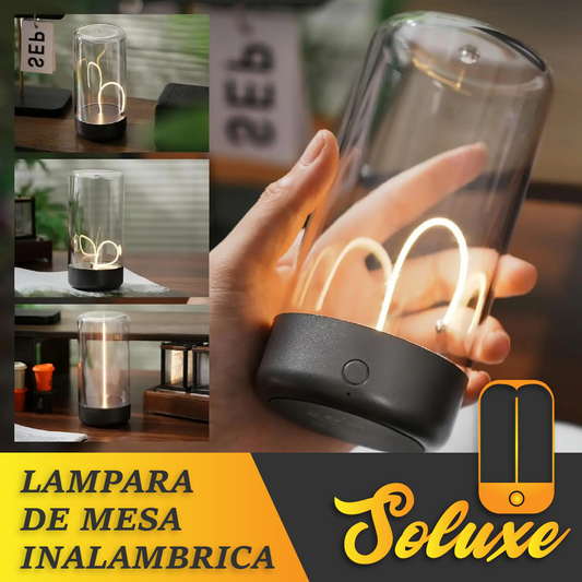 Soluxe™ - Lámpara Inalámbrica Estilo y Comodidad