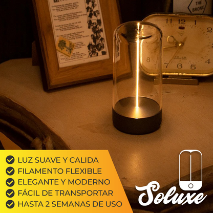 Soluxe™ - Lámpara Inalámbrica Estilo y Comodidad