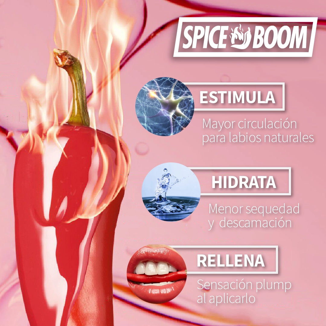 Spice Boom™ - Labial Voluminizador