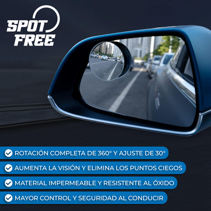 SpotFree™ - Retrovisores Para Ángulos muertos