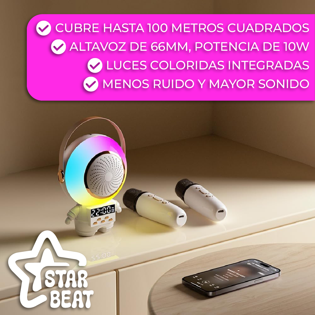 StarBeat™ - Mini Karaoke de Astronauta