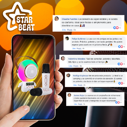 StarBeat™ - Mini Karaoke de Astronauta