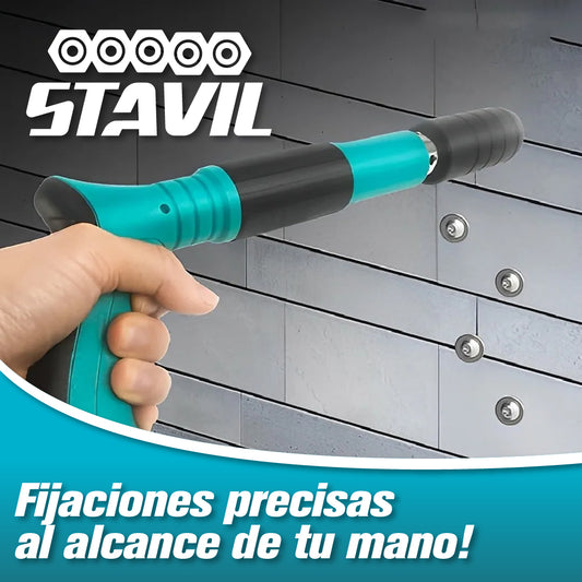 Stavil™ - Pistola para Clavos de Acero