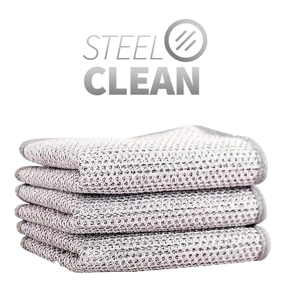 Steel Clean™ - Paño Metalico Multiusos