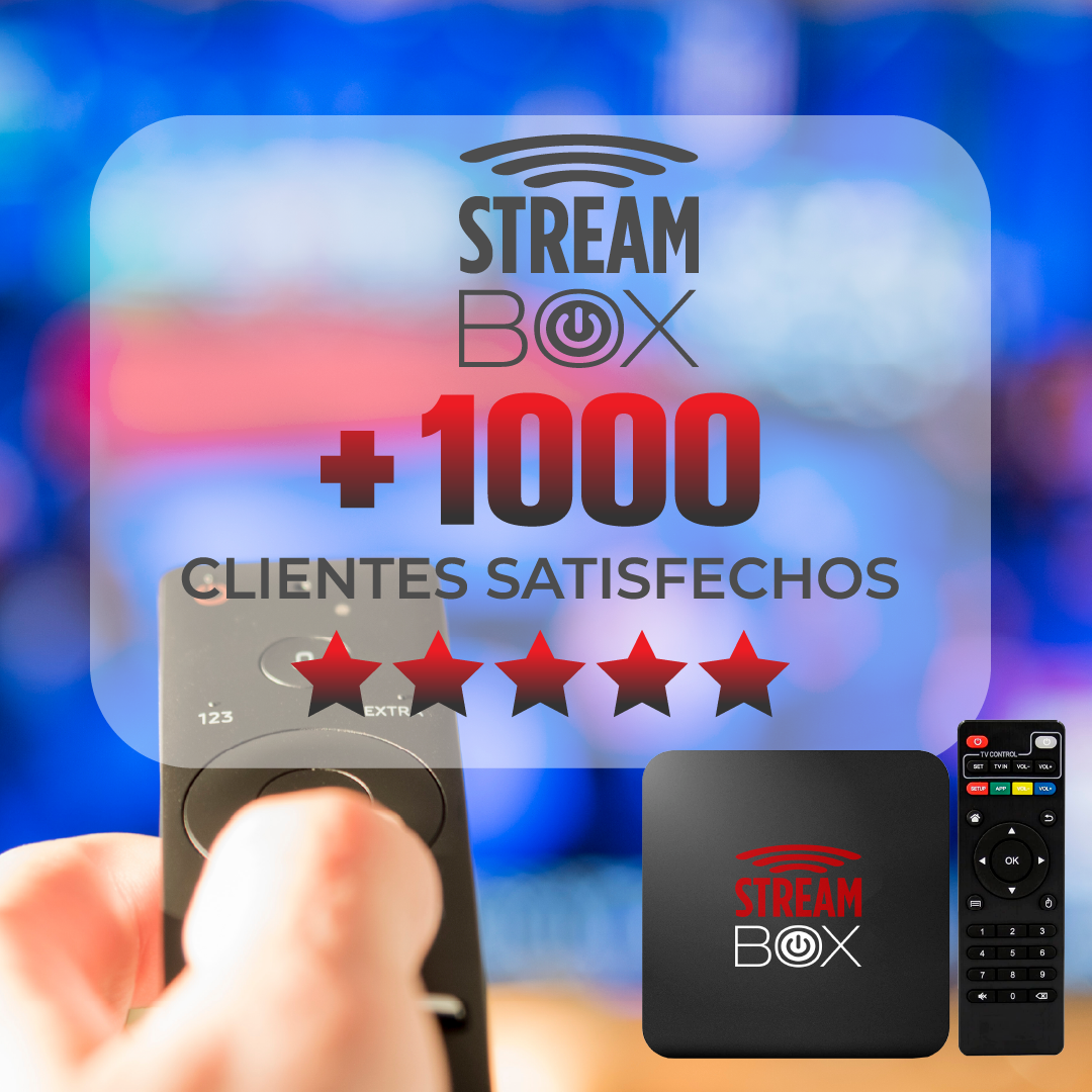 StreamBox™ - Smart TV BOX con Control Remoto