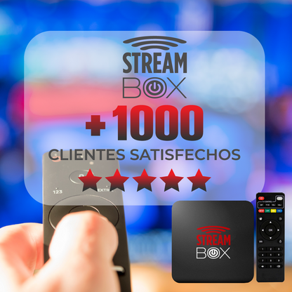 StreamBox™ - Smart TV BOX con Control Remoto