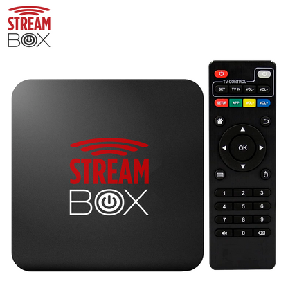 StreamBox™ - Smart TV BOX con Control Remoto