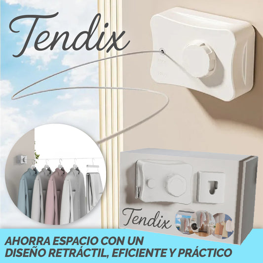 Tendix™ - Tendedero Retráctil para Interiores y Exteriores