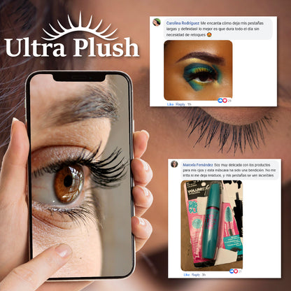 Ultra Plush™ - Aumenta 5x el largo de tus pestañas
