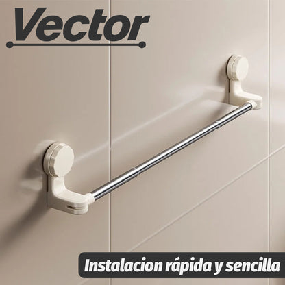 Vector™ - Barral para Toallas con Ventosas
