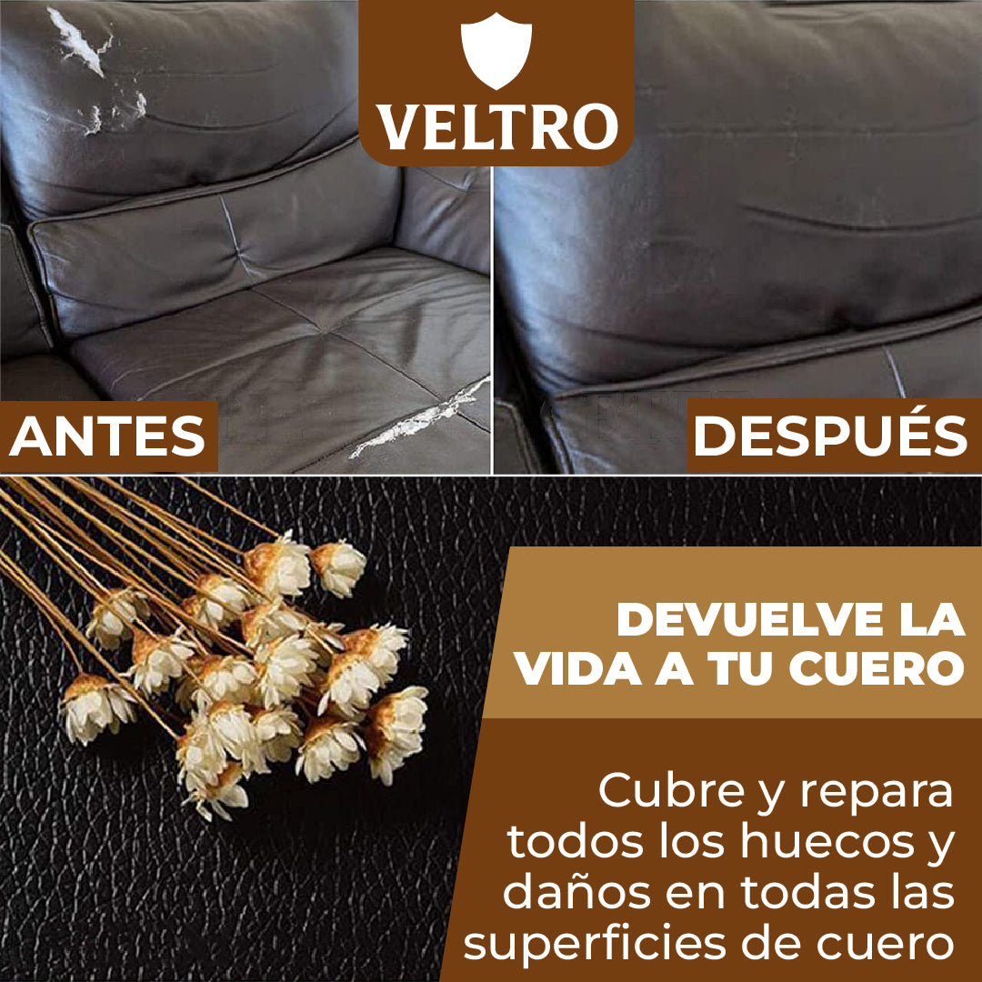 Veltro™ - Cuero Adhesivo para Reparaciones