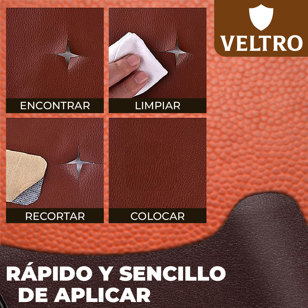 Veltro™ - Cuero Adhesivo para Reparaciones