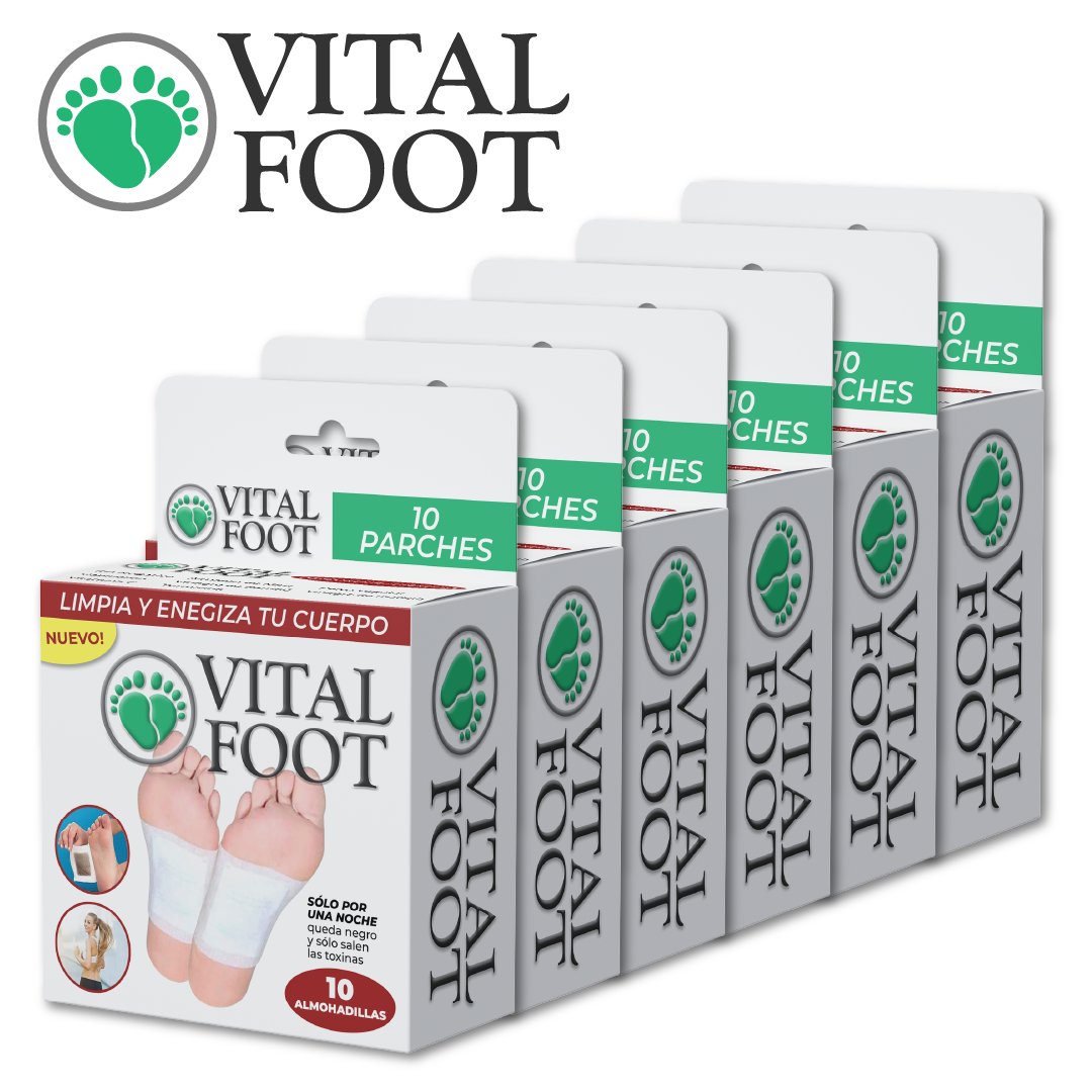VitalFoot™ - Parches Desintoxicantes Para Pies