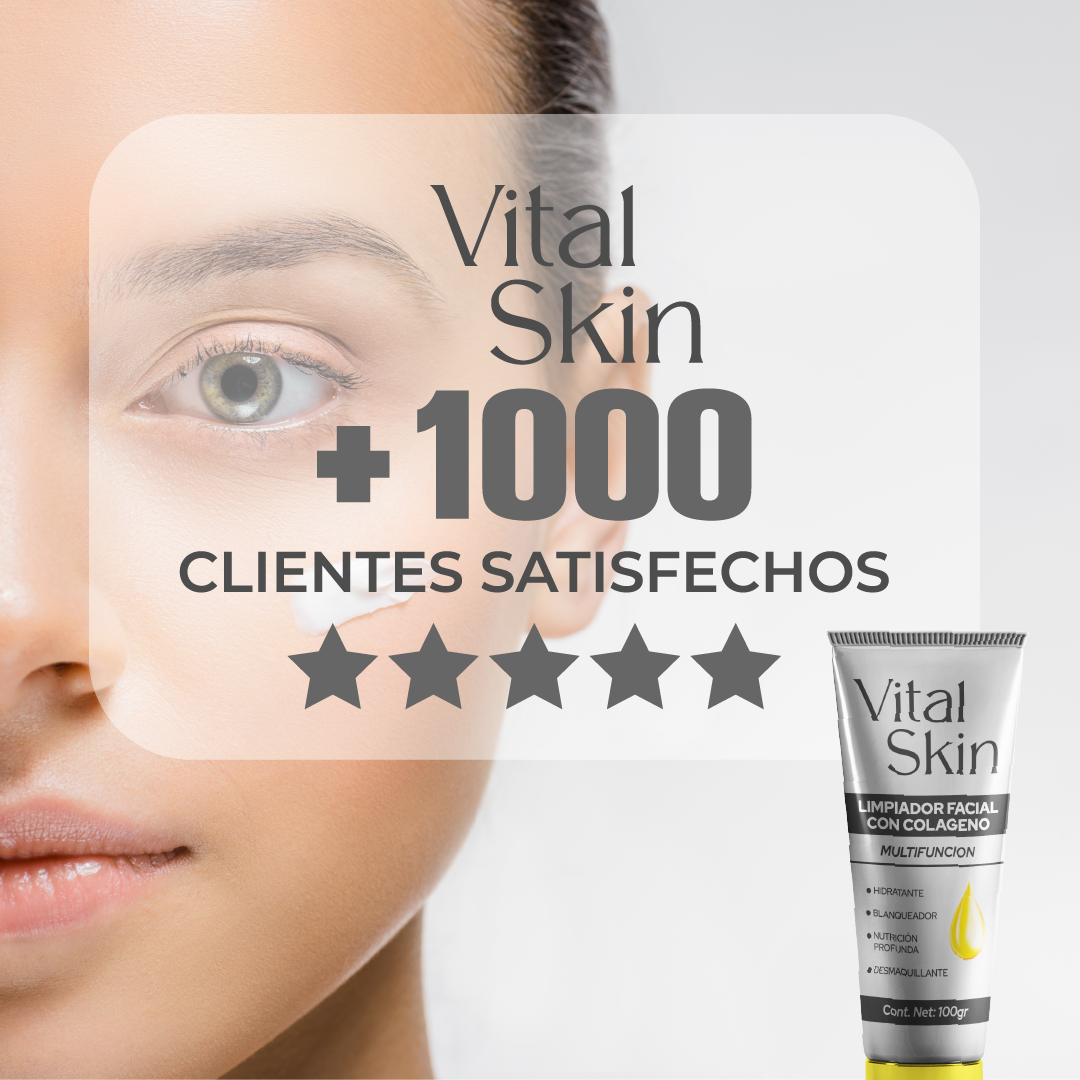 VitalSkin™ - Crema Limpiadora de Colageno