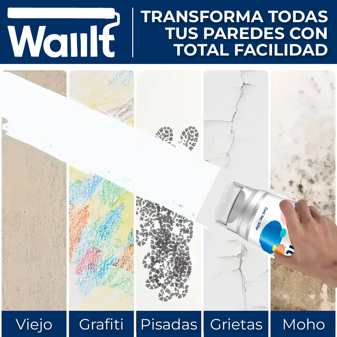 WallIt™ - Rodillo de Pintura para Reparación de Paredes
