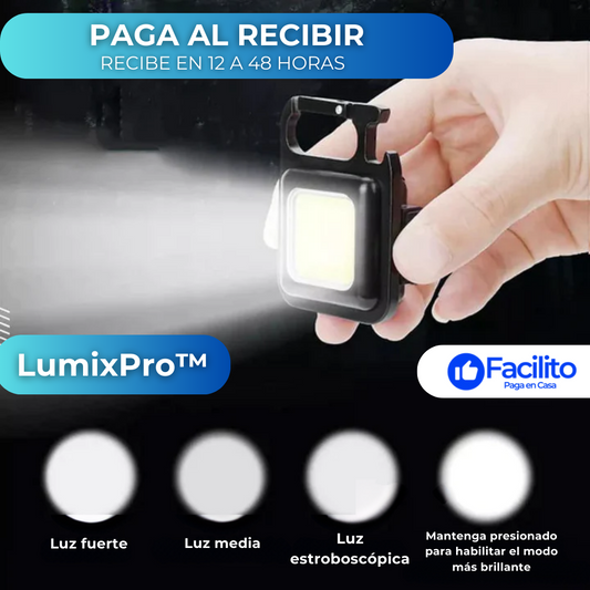 LumixPro™ - Iluminación de emergencia con llavero - LED INTELIGENTE