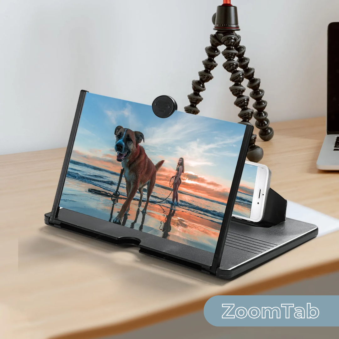 ZoomTab™ - AMPLIFICADOR DE PANTALLA MOVIL