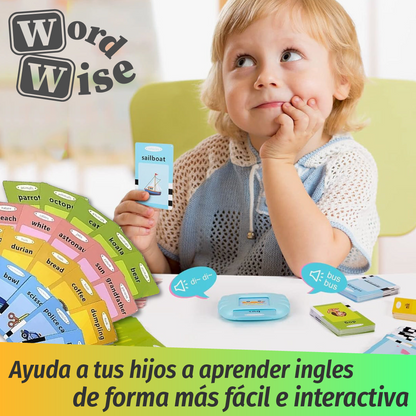 WordWise™ - Tarjetas Didacticas de Aprendizaje de Ingles para Niños