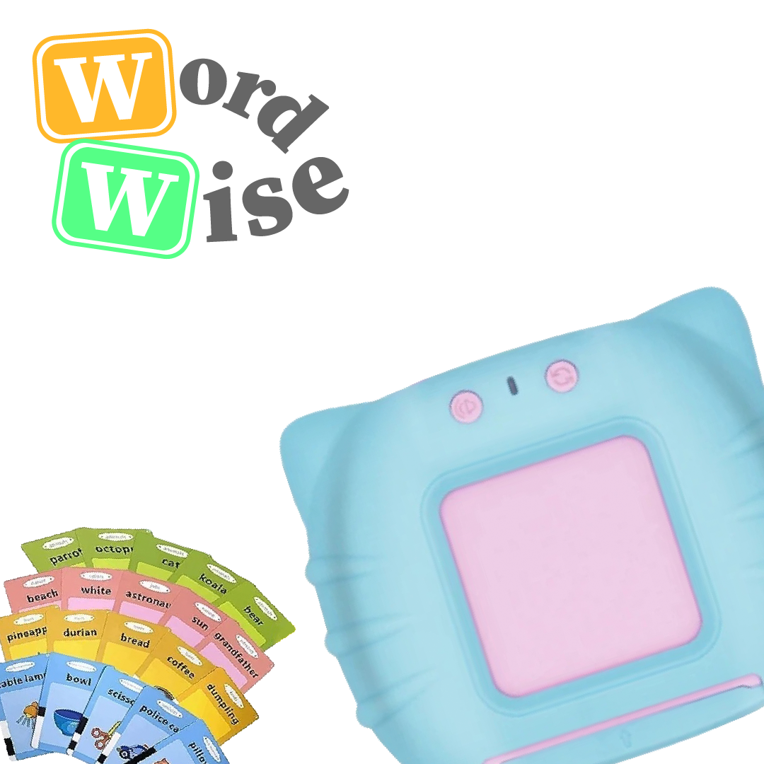 WordWise™ - Tarjetas Didacticas de Aprendizaje de Ingles para Niños