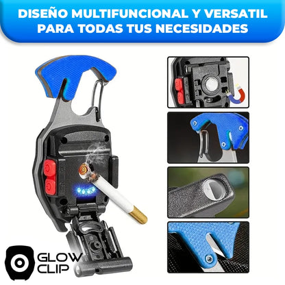 GlowClip™ - Linterna LED multifuncional