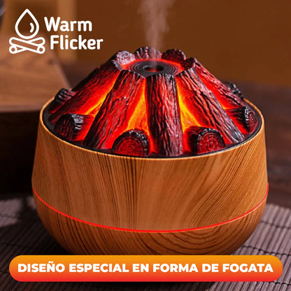 WarmFlicker™ - Humidificador de Fogata