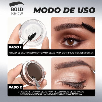 BoldBrow™ - Gel para cejas 2 en 1