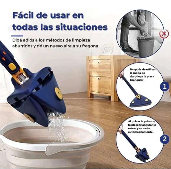 FlexiClean360™ - Fregona 360º