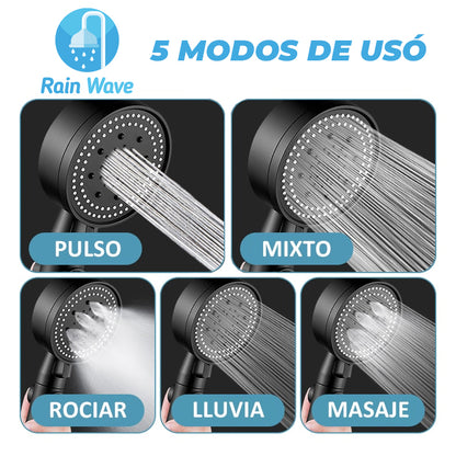 RainWave™ - Cabezal de ducha multifuncional