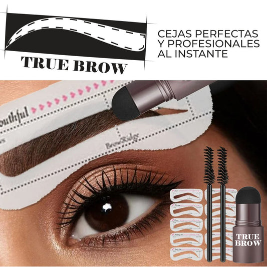 TrueBrow™ - Plantillas y sellos para armar cejas