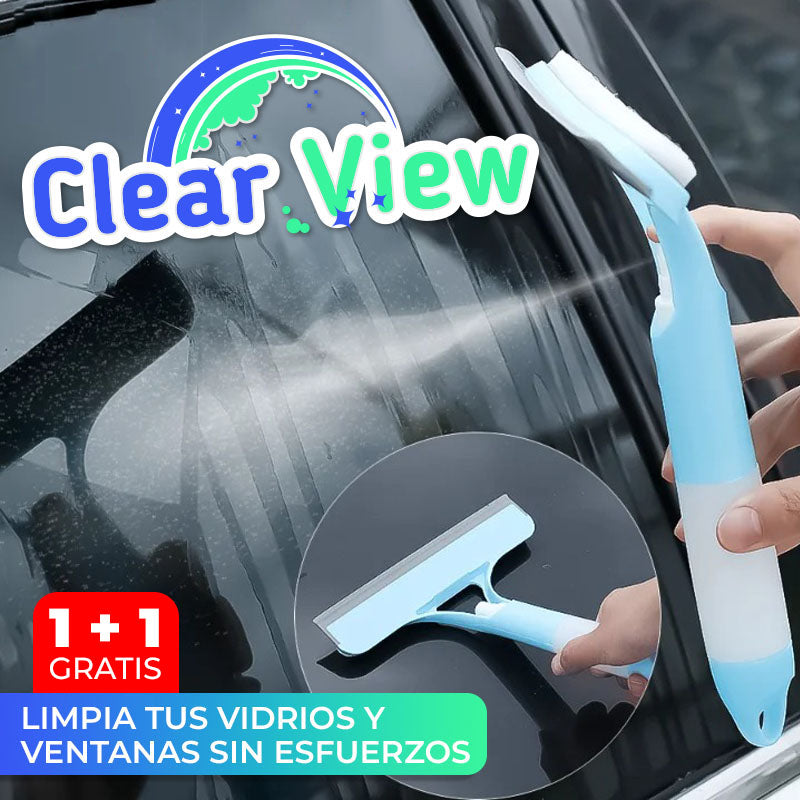 ClearView™ - Limpiador de vidrios 3 en 1