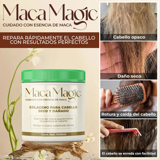 MacaMagic™ - Crema antiedad reparadora de cabello