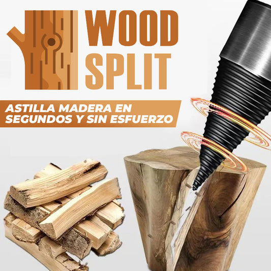 WoodSplit™ - Astillador profesional para taladro