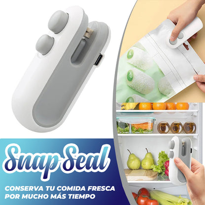 SnapSeal™ - Sella tus bolsas al instante y conserva la frescura