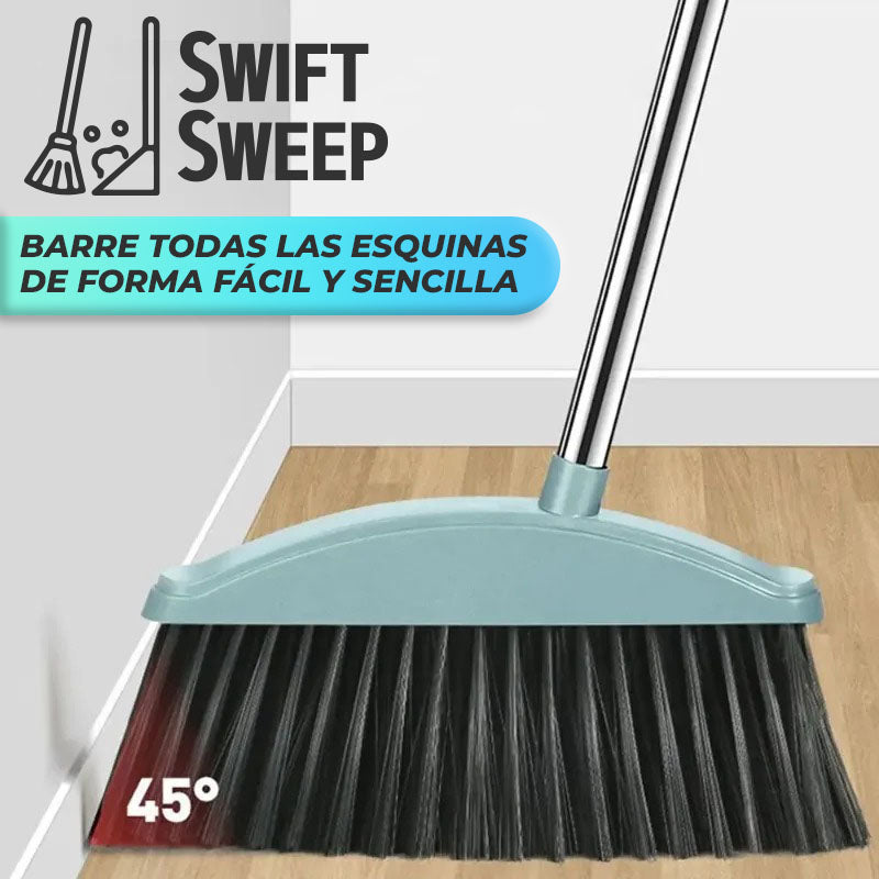 SwiftSweep™ - Juego de escoba con recojedor